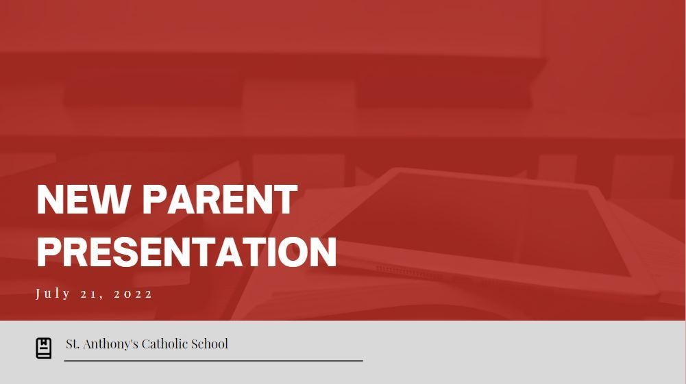 parent presentation slide